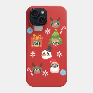 Xmas and Sloths Phone Case