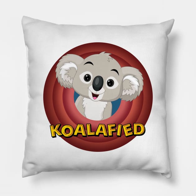 Koalafied Pillow by carolynjeanette