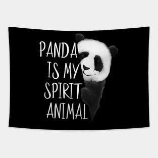 Panda Is My Spirit Animal | Cute Pandabear Tapestry