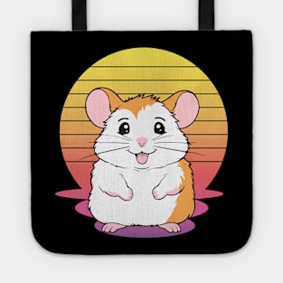 adorable Hamster Lover birthday cool splotch paint Tote