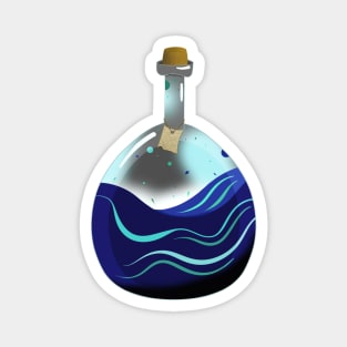 Mystical Potion Bottle Magnet