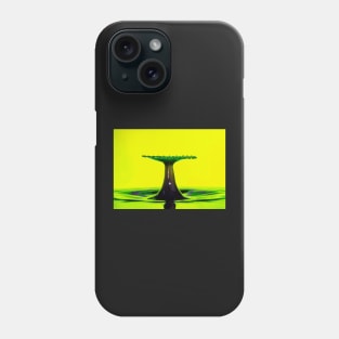 Stop Motion Green Splash Phone Case