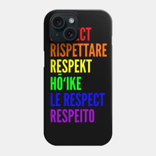 Respect Phone Case