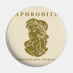 Aphrodite: Goddess Of Love And Beauty Pin