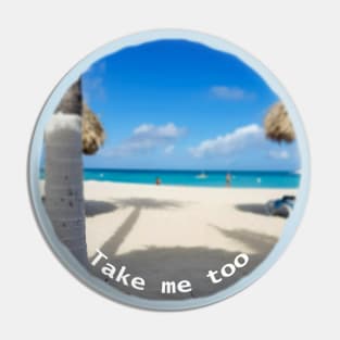 Beach Vacation Pin