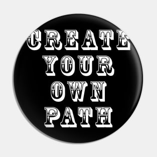 Create your own path Pin