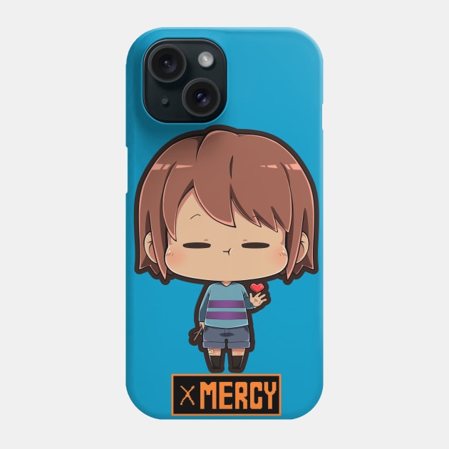 Mercy frisk Phone Case by sarahchibi