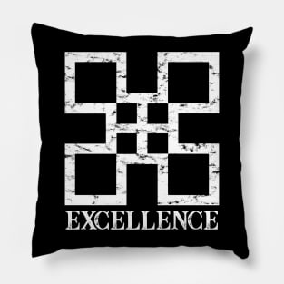 Africa Sankofa Adinkra Symbol "Excellence" Pillow