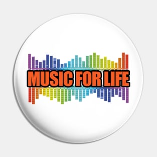 Music for Life Pin