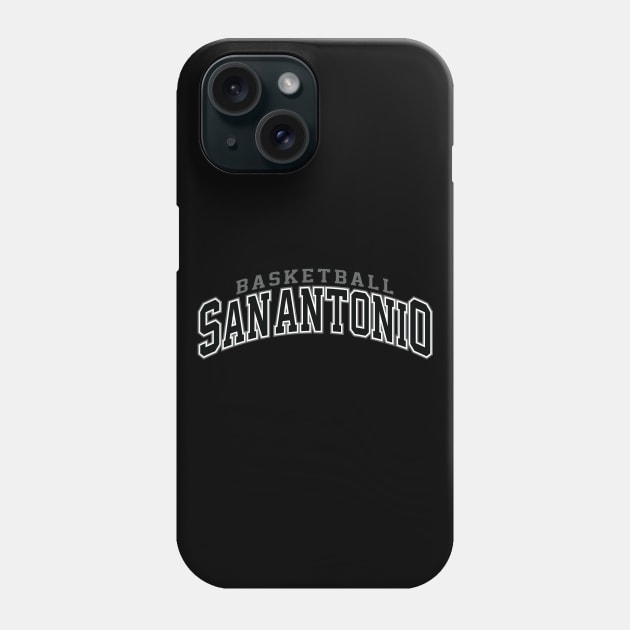 San Antonio Basketball Phone Case by Cemploex_Art