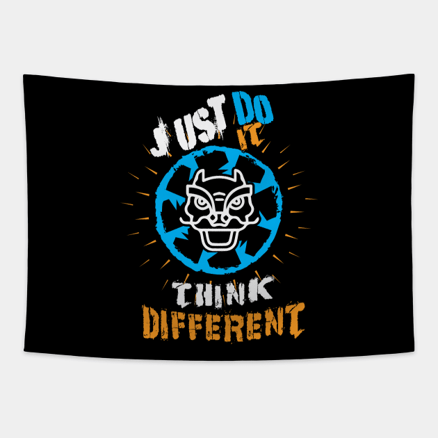 Just Do It Think Different Tapestry by Marioma