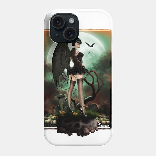 Vampire Queen Phone Case by ted1air