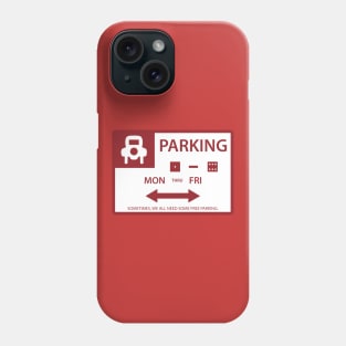 Board Game Free Parking Sign Phone Case