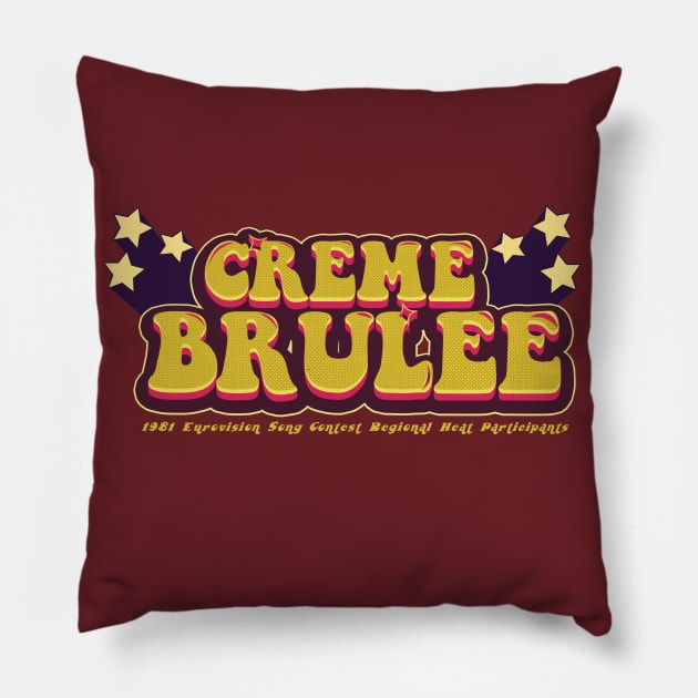 Creme Brulee Pillow by Meta Cortex