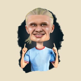 Caricature of Erling Haaland T-Shirt