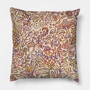 Mushroom Hunt Pillow