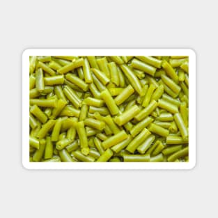 Green Beans Food Photograph Magnet