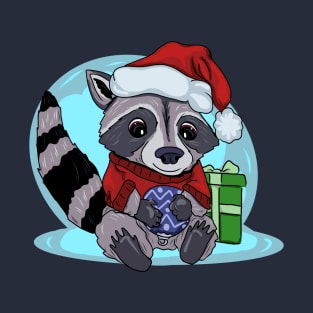 Raccoon Christmas T-Shirt