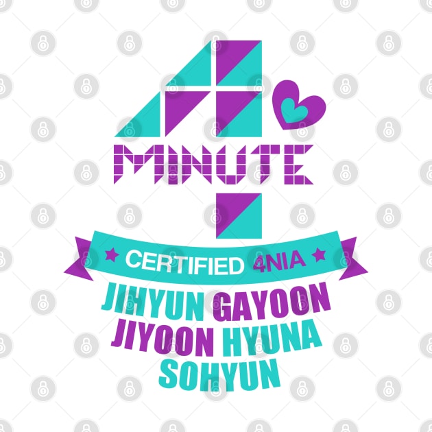 4MINUTE Certified 4NIA by skeletonvenus