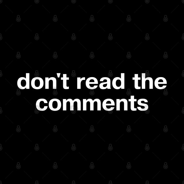 don't read the comments by TheBestWords