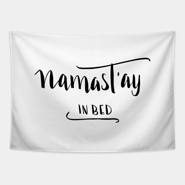 Namastay Tapestry by lifeidesign