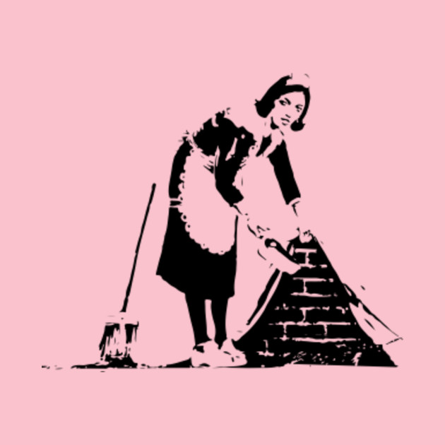 Sweep it Under the Carpet Banksy TShirt TeePublic