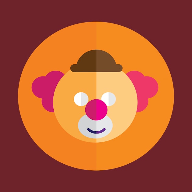 A Minimalist Clown by PatrioTEEism