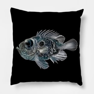 Steampunk Jonah Fish Pillow