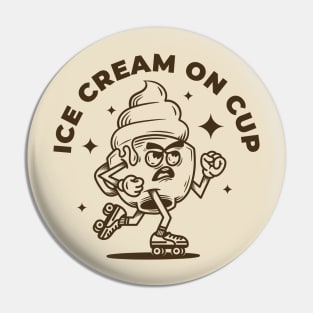 Ice Cream On Cup Pin