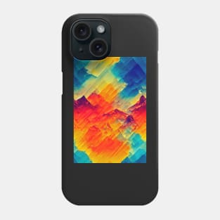 Colorful abstract pattern #57 Phone Case