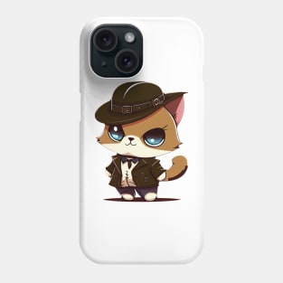 Cute pet, funny pet, boss pet, pirate pet, gangster pet, lovely pet. Phone Case