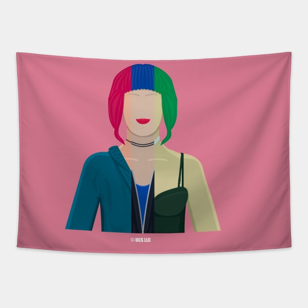 Ramona Flowers Tapestry by NGM