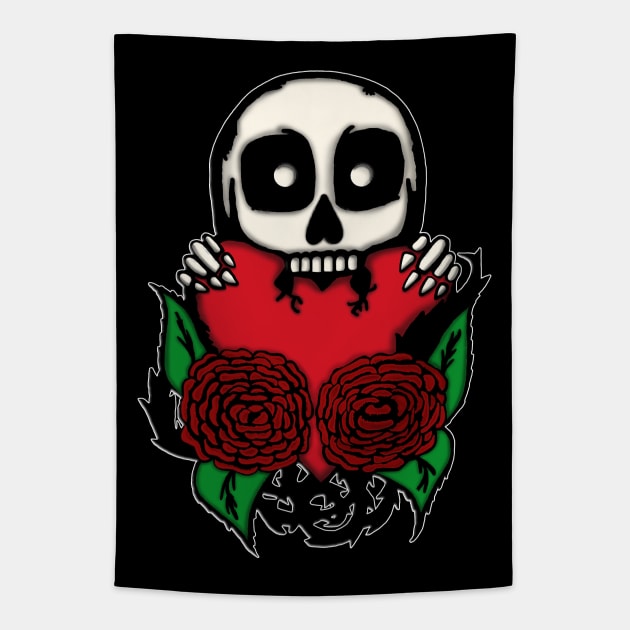 Love You To Death Tapestry by BlakCircleGirl