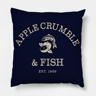 Apple Crumble and Fish Pillow