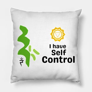 Self Control & Solar Chakra Pillow