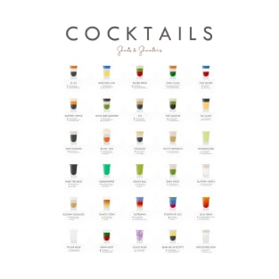 Cocktails Shots And Shooters T-Shirt