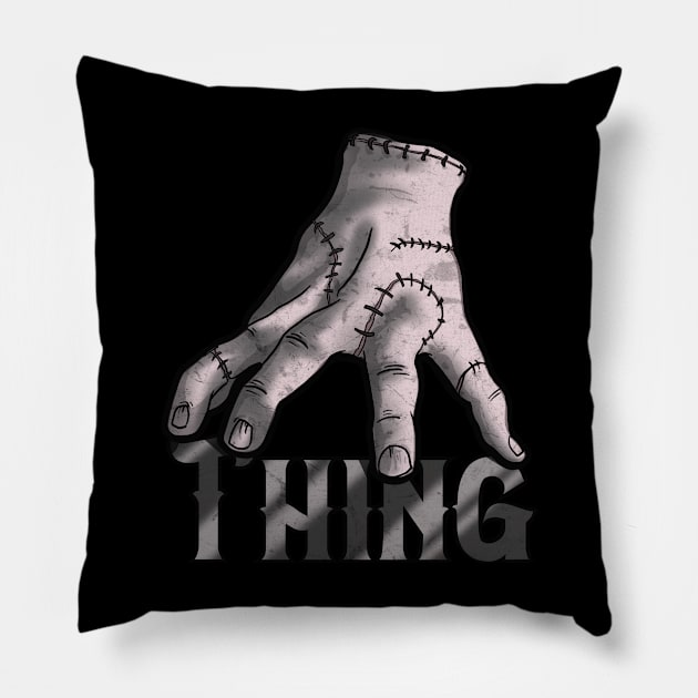 Thing Pillow by Tameink