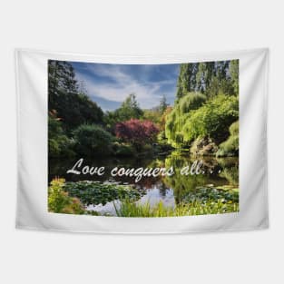 Love Conquers All: Butchart Gardens Pond Tapestry