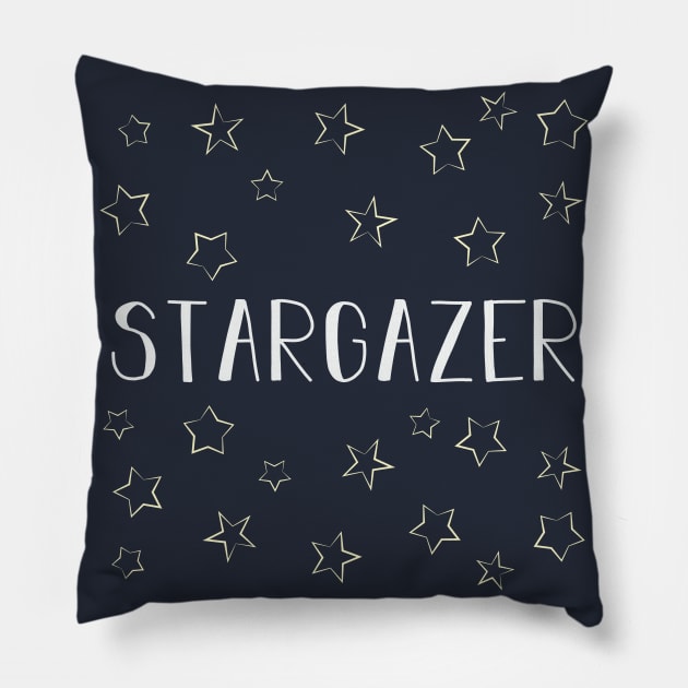 Stargazer Pillow by FontfulDesigns