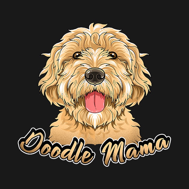 GoldenDoodle Gifts For Women Girls Kids Doodle Mama by Rojio