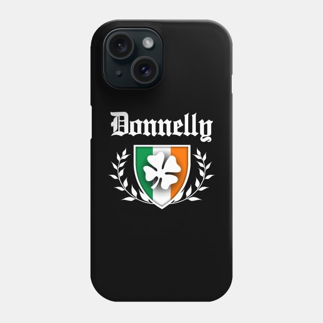 Donnelly Shamrock Crest Phone Case by robotface