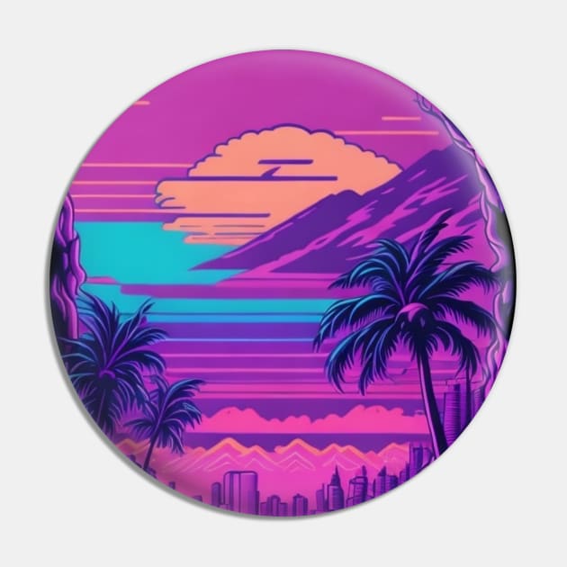 Aesthetic Wanderlust - Journey into Vaporwave Vibes Pin by Moulezitouna