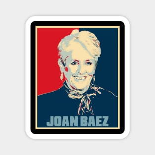 Joan Baez Hope Poster Art Magnet