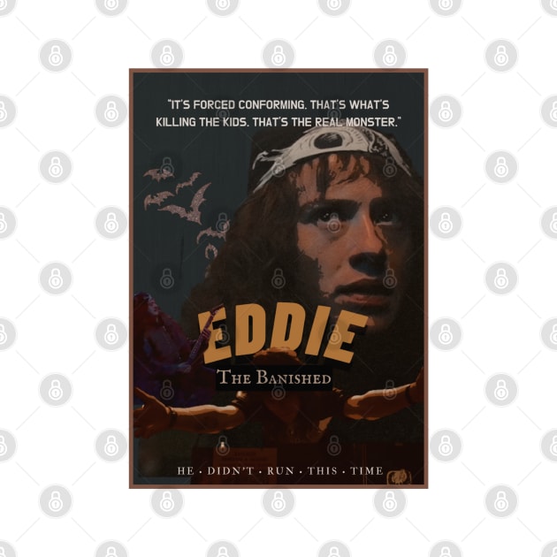 Eddie Munson Vintage Poster by TheArtsthete