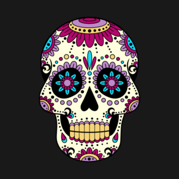 Mexican skull Sombrero - Mexican Skull - T-Shirt | TeePublic