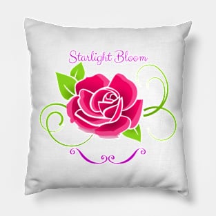 Starlight Bloom Tee Pillow