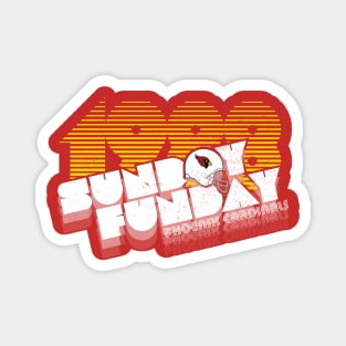 Retro Sunday Funday 1988 Magnet