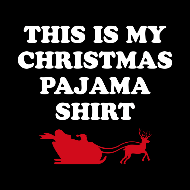 This is my christmas pajama shirt by captainmood