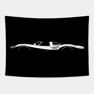 Jaguar XJ13 Silhouette Tapestry