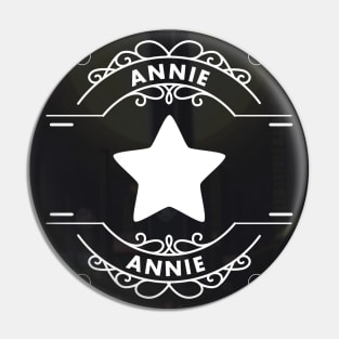 ANNIE OF THE STARS Pin